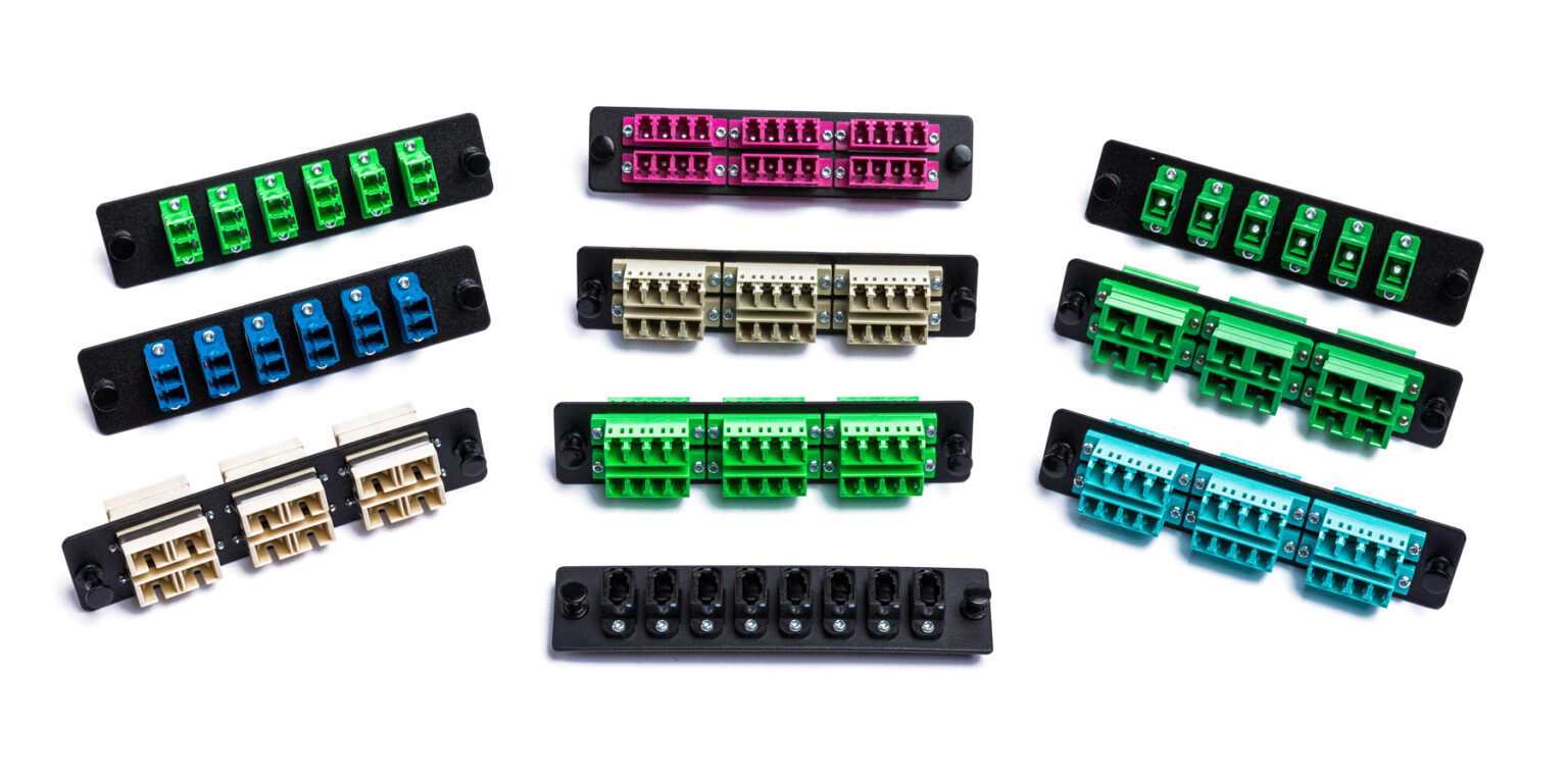 NetSource SD1 Series Adapter Panels for Fiber Racks