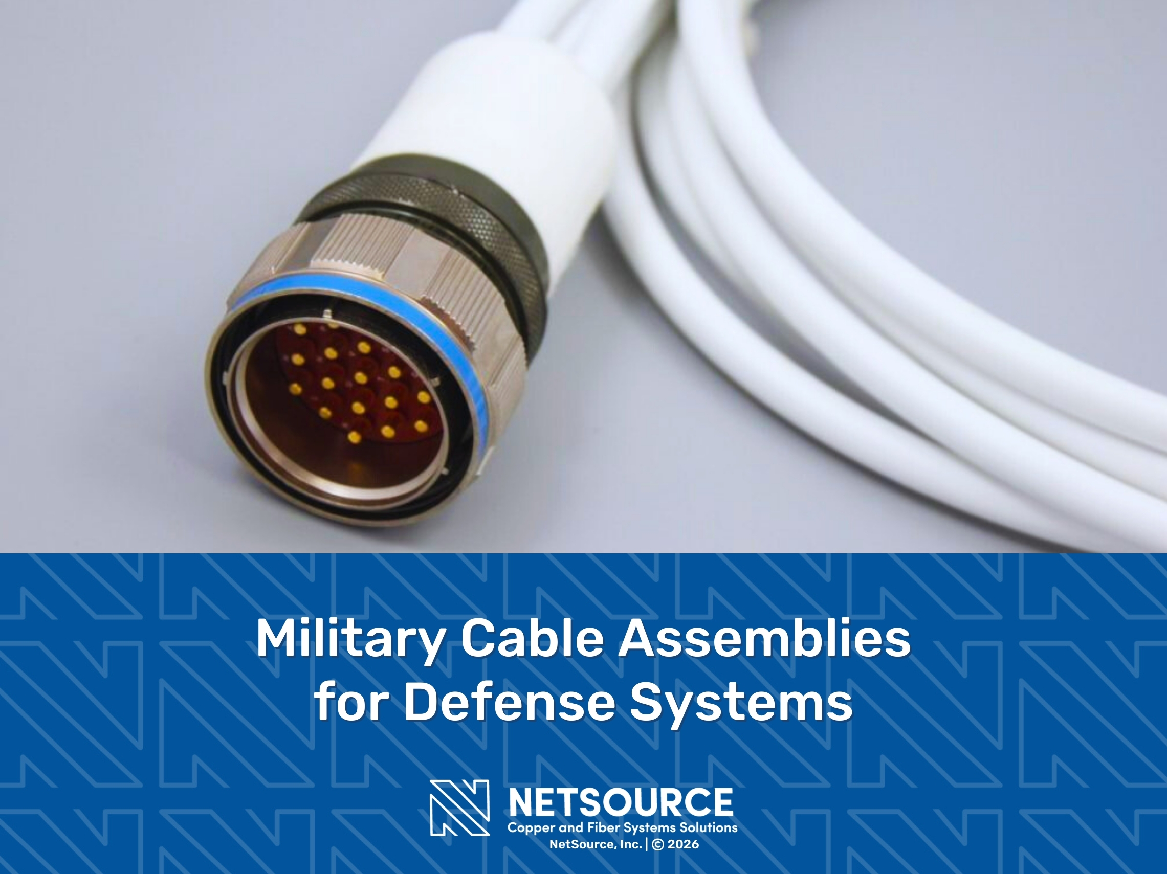Military Cable Assemblies for Defense Systems