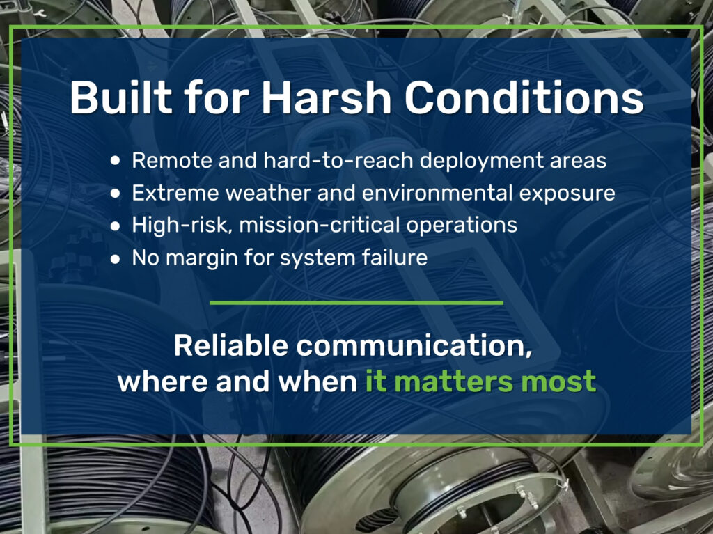 Four benefits of hybrid fiber cables built for harsh conditions.